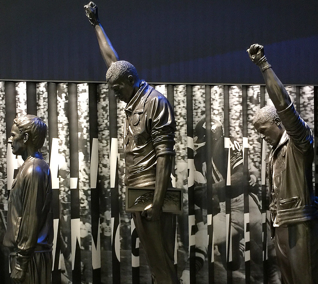 Olympic Black Power Statue - Photo by Ron Cogswell