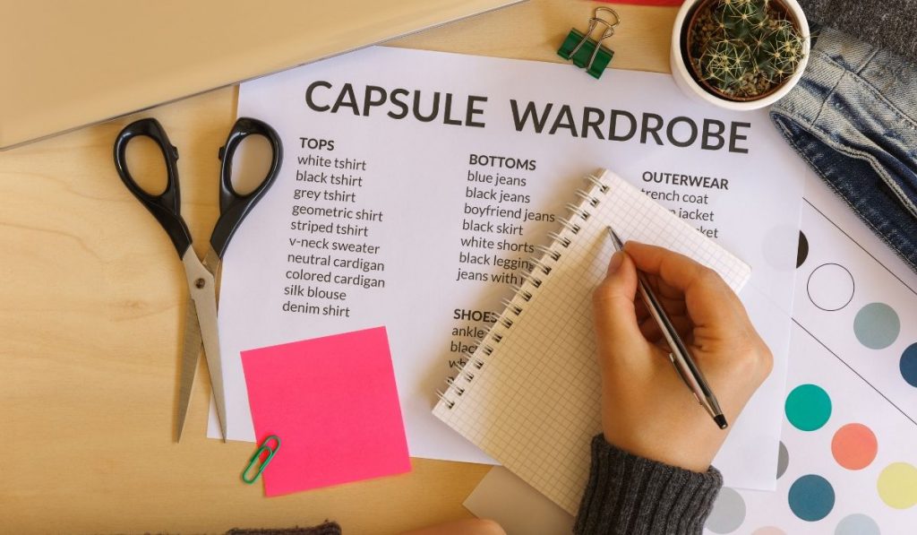 planning a capsule wardrobe