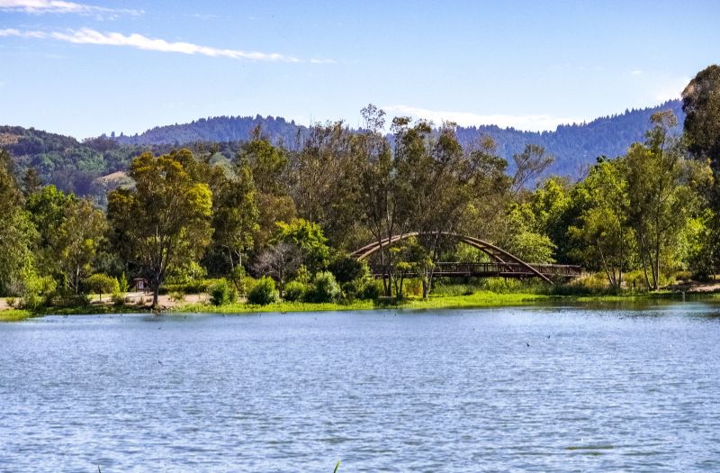 Vasona Lake County Park, California