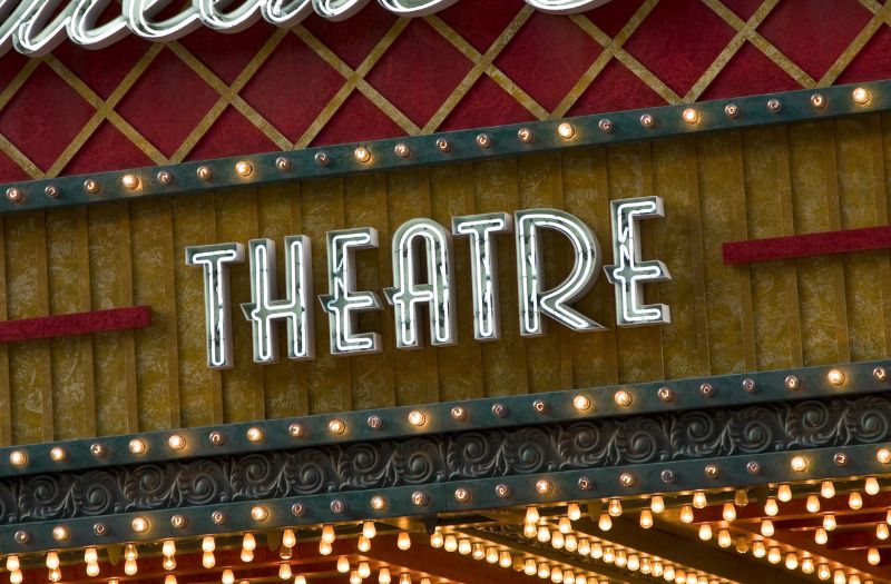 theatre signage