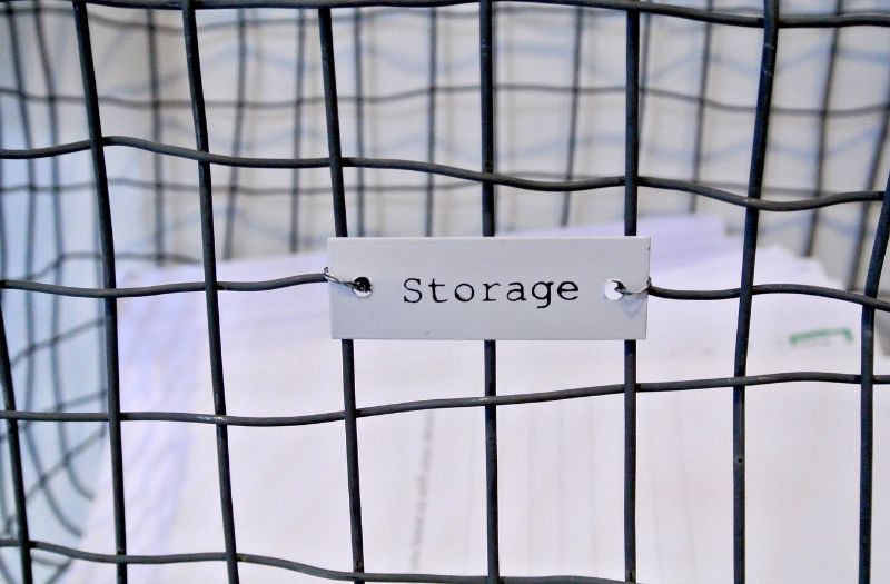 storage label