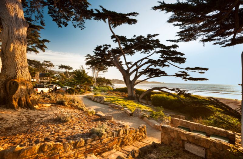 Carmel Beach in Carmel-by-the-Sea